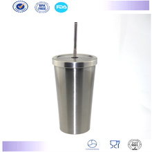 New Starbucks Mug with Lid High Quality Stainless Steel Straw Mug Cup